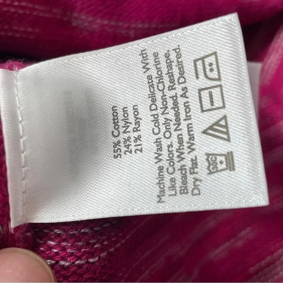 Eddie Bauer V neck pullover 3/4 button Sweater Women's 2XL 8685/b - Picture 8 of 9